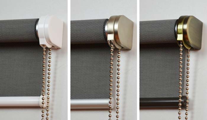 Kovové ukončení rolet